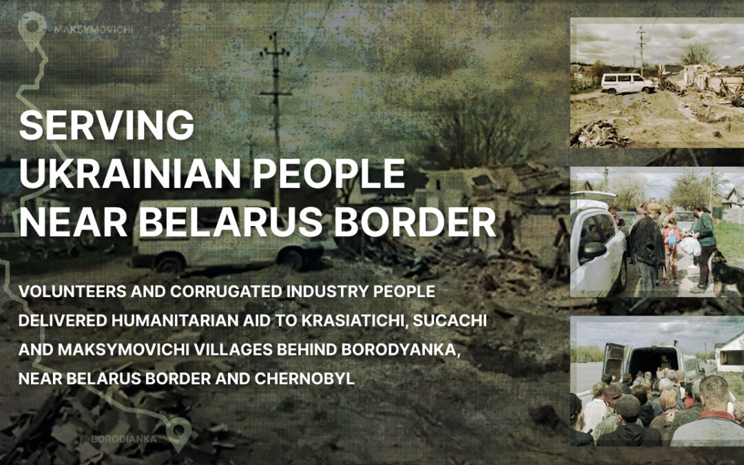 Serving Ukrainian people near Belarus border